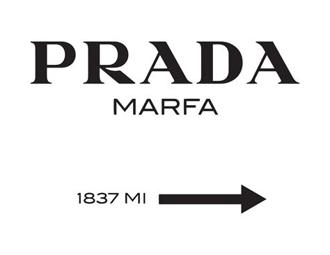 tableau prada marfa original prix|Prada marfa logo.